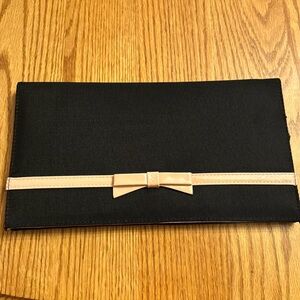 Lancome black clutch, classic